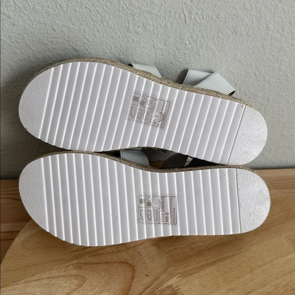 Yoki Womens Chiara-10 Wedge Sandals 6
